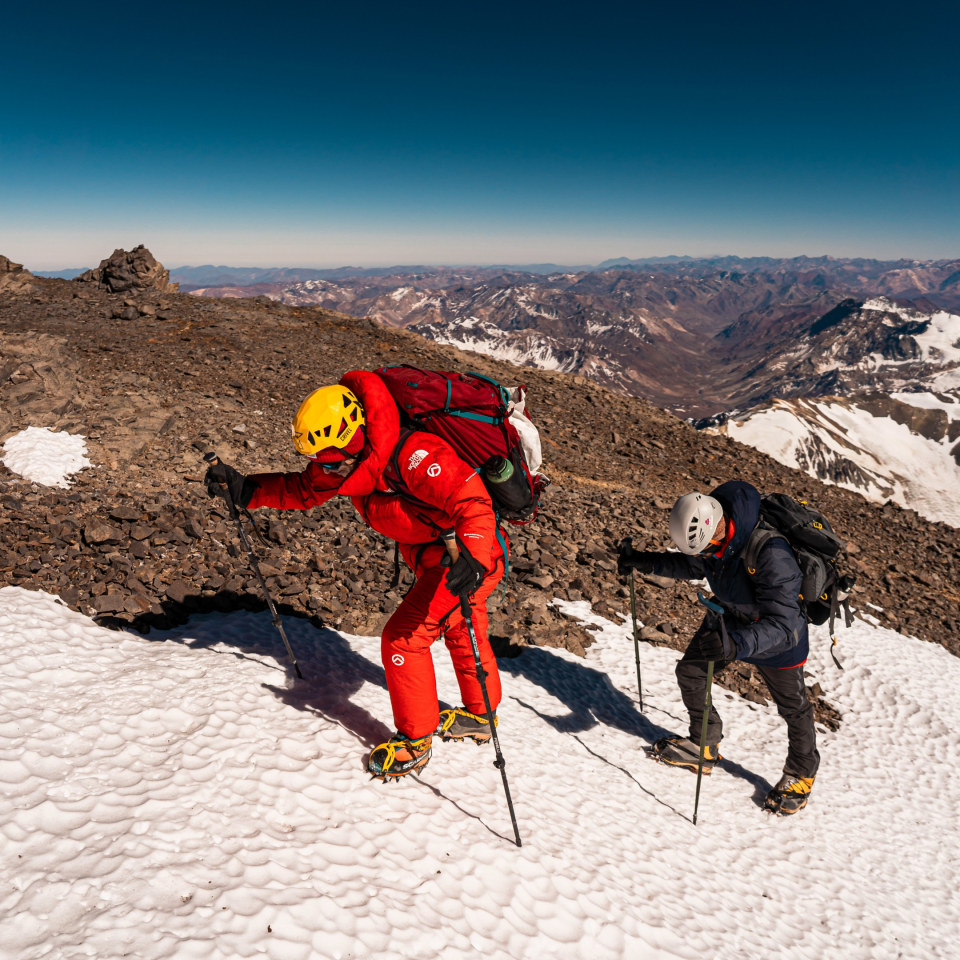 Aconcagua Besteigung per Überschreitung auf der 360°-Route